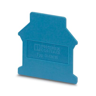 Nắp che cầu đấu D-UK 16 BU - Phoenix Contact 3006108