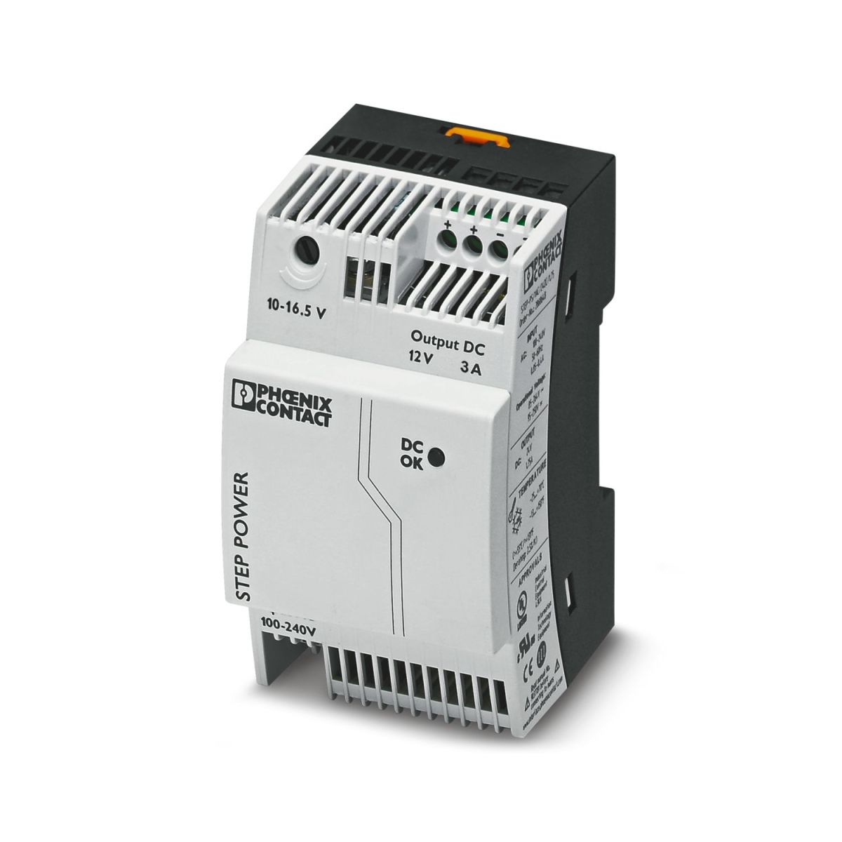 Bộ nguồn DIN Rail Phoenix Contact STEP-PS/1AC/12DC/3 – 2868570