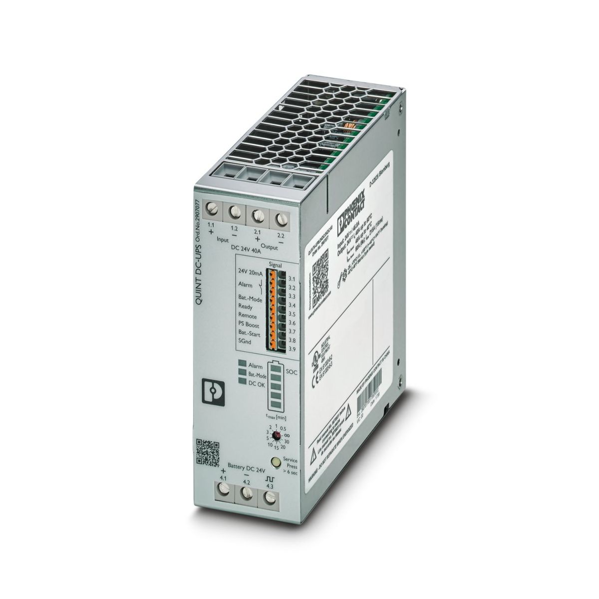 Bộ lưu điện DC UPS Phoenix Contact QUINT4-UPS/24DC/24DC/40 – 2907077