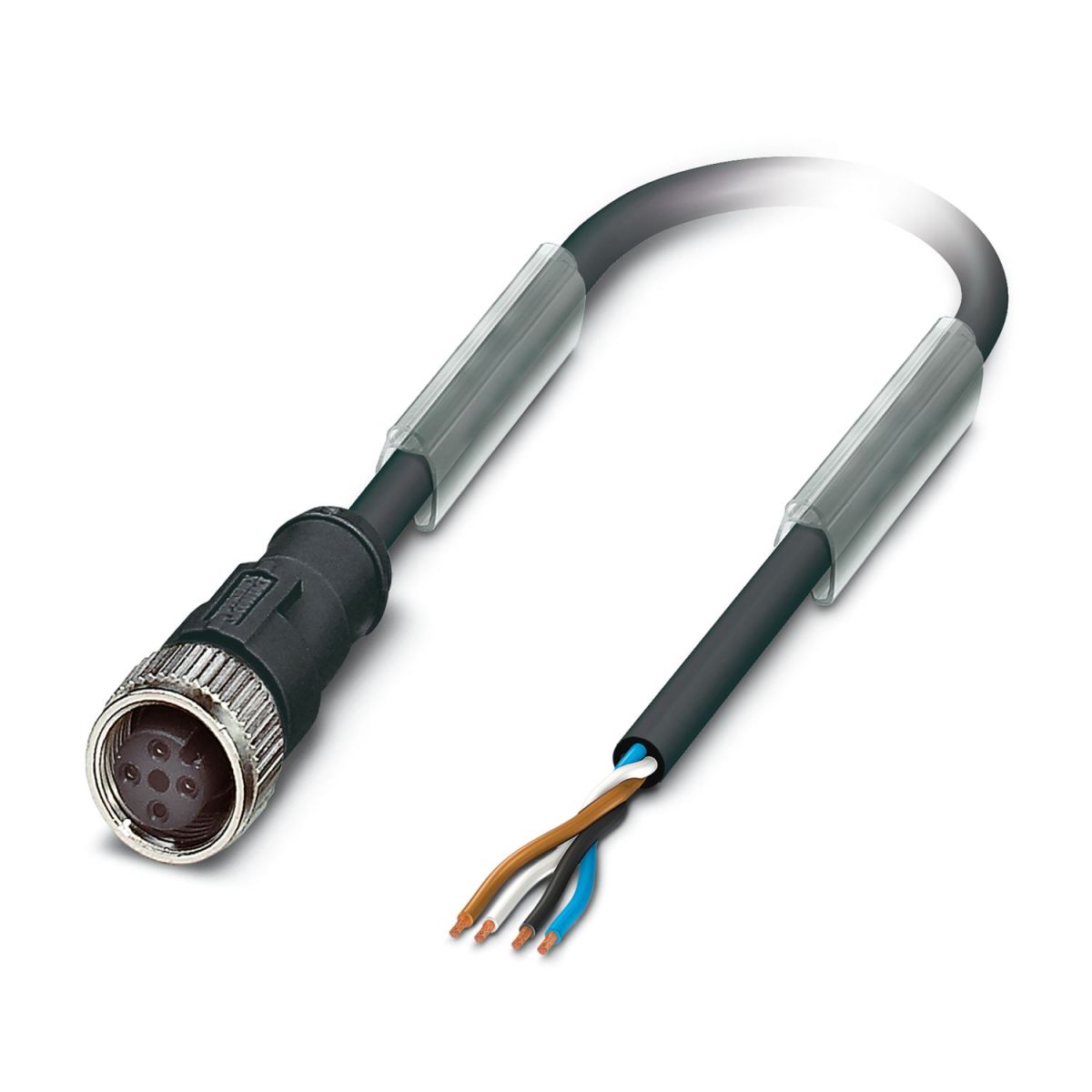 Cáp cảm biến/cơ cấu chấp hành Phoenix Contact SAC-4P-20,0-PVC/M12FS BK – 1527715